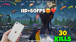 iPhone SE 2020 PUBG HD Graphics Test in 2023 | HD+60FPS After iOS 16.6 PUBG Test