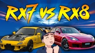 Mazda RX7 FD vs Rx8 - Survey Comparison