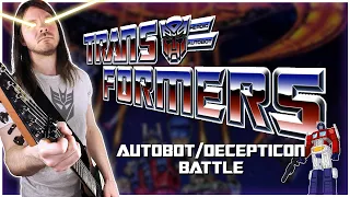 THE TRANSFORMERS: THE MOVIE - Autobot/Decepticon Battle (COVER)