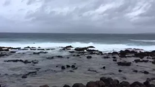 Molokai wave action