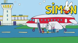 Simon prend l'avion ✈️☁️👨‍✈️ Simon | Voyage avec Simon | Dessin animé pour enfants