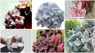 앙금플라워 수국 꽃짜기 모음 hydrangea flower piping techniques tutorial