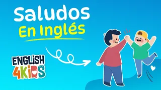 Diviértete Aprendiendo los Saludos en Inglés para Niños con Esta Canción | English4Kids