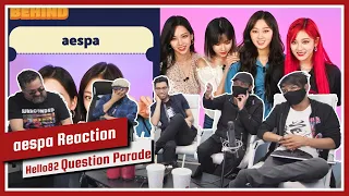 Reaction | aespa - When Your Best Friends Are Next LevelㅣQuestion Parade