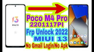 Poco M4 Pro MIUI 13 Frp Bypass Without Pc || New Trick 2022 || Bypass Google Account 100% Working