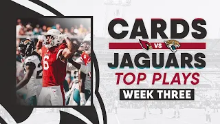 Top Plays from Week 3 Win vs. Jaguars | Arizona Cardinals