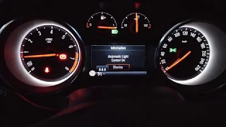 Vauxhall Astra K - Disabling auto lights