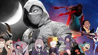 Dark Weiss: Moon Knight and Ms. Marvel trailer reaction