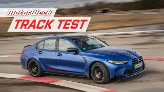 The 2022 BMW M3 Competition xDrive is a Supercar in Sedan Clothing | MotorWeek Track Test