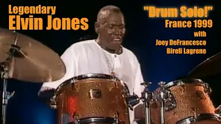 Elvin Jones Drum Solo France 1999