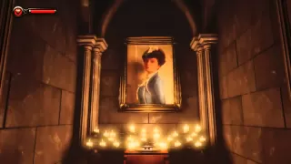 Bioshock Infinite HD "Will the Circle Be Unbroken" In Game Choral Version w/Piano Intro