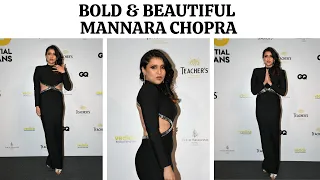 Mannara Chopra's red carpet glamour at GQ event sets fashion goals | Video