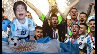 #Reacciones a Gol de #MONTIEL  "ARGENTINA CAMPEÓN MUNDIAL" #CATAR2022  Argentina 3(4)vs Francia 3(2)