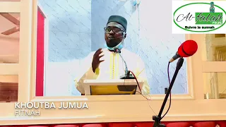 Khoumba Vendredi : ( Fitnah ) Oustaz Sidi Yahya Kounta HA