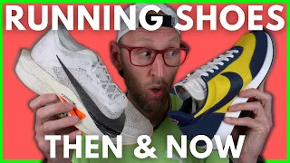 RUNNING SHOE EVOLUTION - THEM AND NOW -  NIKE TRAILWIND TO VAPORFLY NEXT% 3