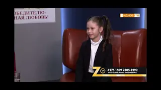 День Победы - Аделия Загребина (8 лет) - гимн РФ - телеканал Видное ТВ