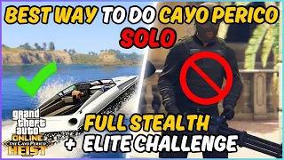 CAYO PERICO HEIST SOLO BEST METHOD ! Full Stealth SOLO Guide Cayo Perico Heist GTA Online