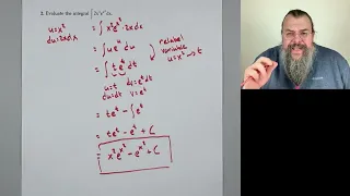 Calc 2, Exam 2 walkthrough (Spring 2022)