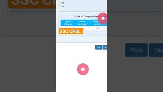 SSC CHSL score card 2022 #ssc #chsl #2022 #scorecard