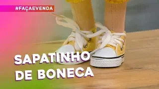 Sapatinho de Boneca por Inês Gagliazzo