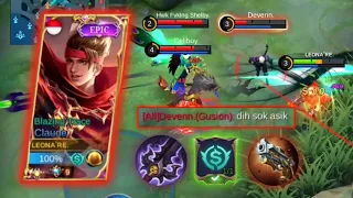 CLAUDE EARLY GAME TIDAK BERGUNA? TAPI DI LATEGAME AUTO BIKIN MUSUH PANIK! | TOP GLOBAL CLAUDE - MLBB