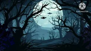 Horror night cartoon intro video ..