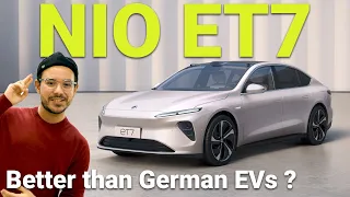 Revolutionizing Luxury: NIO ET7 Takes on Germany's Finest EVs!