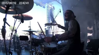 Grim Reaper: Paul White drum cam- live at Fall Of Summer Festival 2016