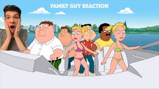 Family Guy Party Bus Speed Boat Accident (REACTION)