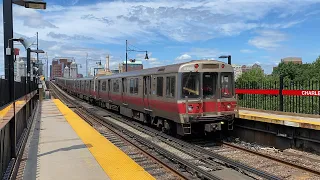 MBTA Red Line Trains in Boston (7/5/21)