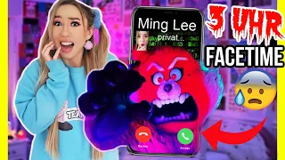 FACETIME & SCHREIBE um 3 Uhr Nachts niemals mit MING LEE die MUTTER von MEI LEE aus Turning red