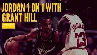 [HD] Michael Jordan 1 on 1 with Grant Hill [BEST DUELS]