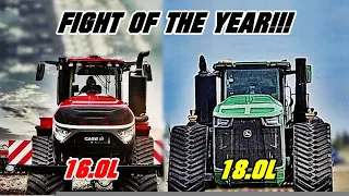 Case 715 Quadtrac VS the Deere 9RX 690 for an insane 800 Hp level Power/Which will be the KING? 2024