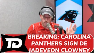 BREAKING: Carolina Panthers sign Jadeveon Clowney