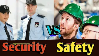 What is Difference between safety officer & security officer ।। Hindi