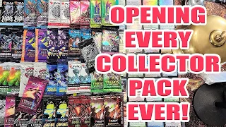 Opening Every MTG Collector Pack Ever Made