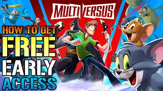 MultiVersus: FREE EARLY ACCESS! How To Get FREE EARLY Access To MultiVersus TODAY!