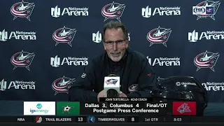 John Tortorella: I'm never sure if those things work or not, but we started playing better.
