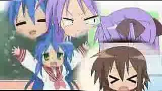 Konata Izumi アッーウッウッイネイネ（0ﾟ・∀・）(Lucky☆Star x Paffendorf Mix)