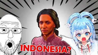 Kobo Reaction Meeting Indonesian NPC in Hogwarts Legacy【HololiveEngSub】