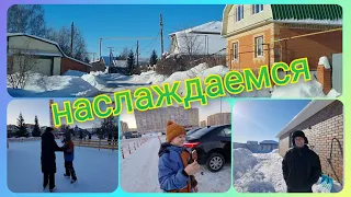 Из Германии в Россию/ Показываем где живём/ На каком стадии наша баня/ Наша жизнь в России/ Влог