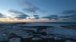 Herwighamna og Gravodden på Bjørnøya 2 dager i mars