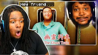 Will&Nakina Reacts | Something is WRONG with this train... [The Ghost Train] By CoryxKenshin