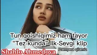 Shahlo Ahmedova "Ilk-sevgi va Tun  " Taronamiz Tayor holda.............