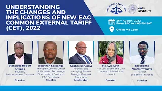 UNDERSTANDING THE CHANGES AND IMPLICATIONS OF NEW EAC COMMON EXTERNAL TARIFF (CET), 2022