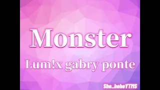 [1 Hour] LUM!X, Gabry Ponte - Monster (Lyrics)