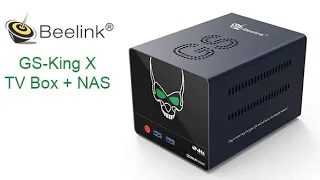 Beelink GS King X Black UK Plug TV Box