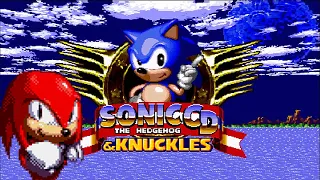 Sonic CD (2011) Playable Knuckles Mod Showcase
