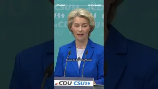 Europawahl | Spitzenkandidatin Ursula von der Leyen vorgestellt