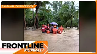 Maraming bayan sa Davao Region, ilang araw nang apektado ng baha, landslides | Frontline Pilipinas